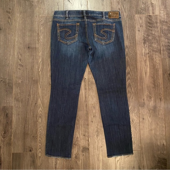Silver Jeans Aiko Skinny 34/31 denim - Picture 2 of 14